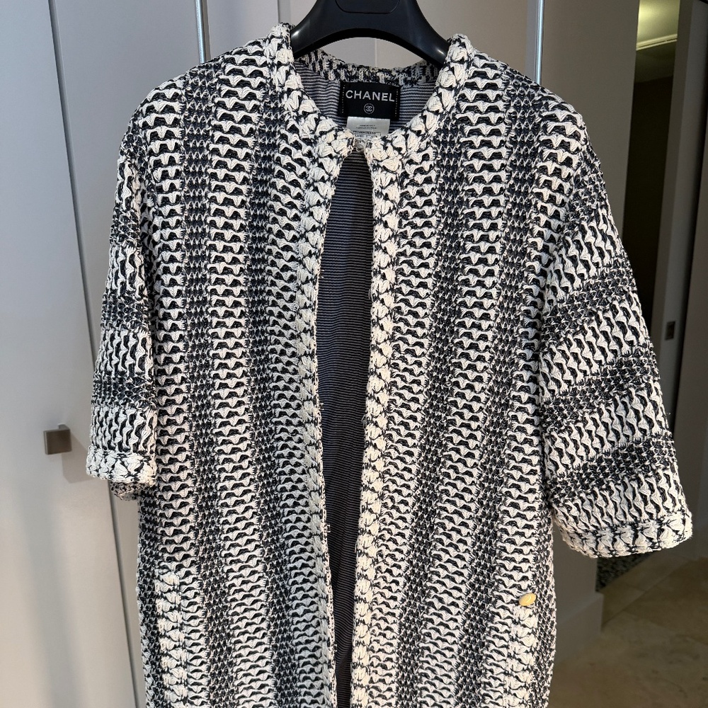 Chanel Cruise 2015 knit coat